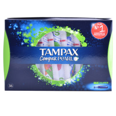 TAMPAX PEARL COMPAK tampon super 36 pcs
