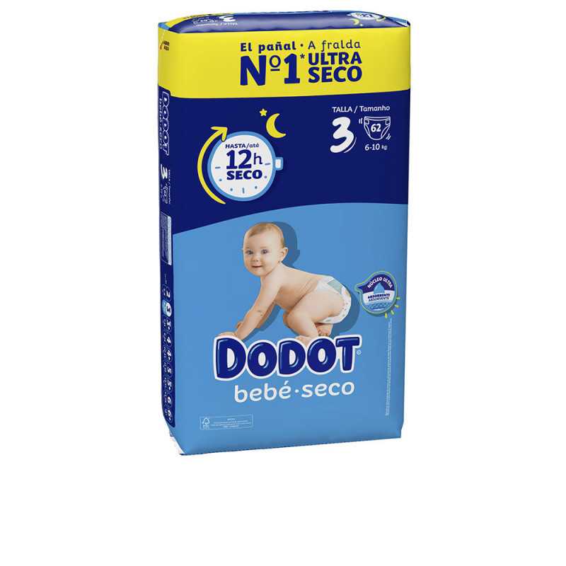 DODOT STAGES taille 3 couches 6-10 kg 62 u