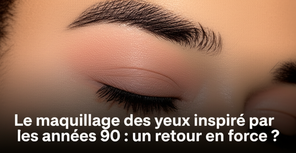 Retour Vers le Futur : Le Maquillage des Yeux Années 90 Revient en Force!