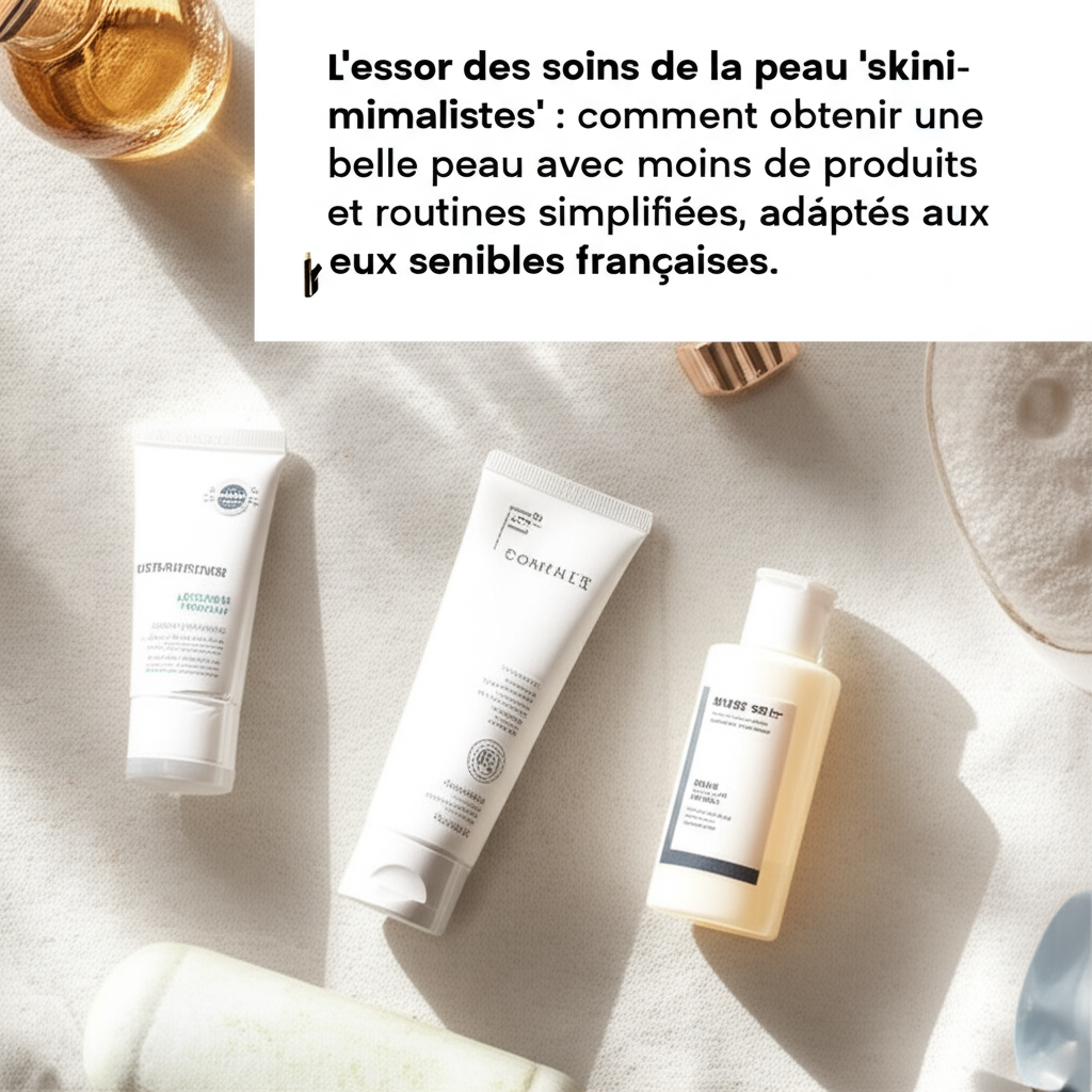 Skinimalisme : La Routine Beauté Simplifiée pour Peaux Sensibles